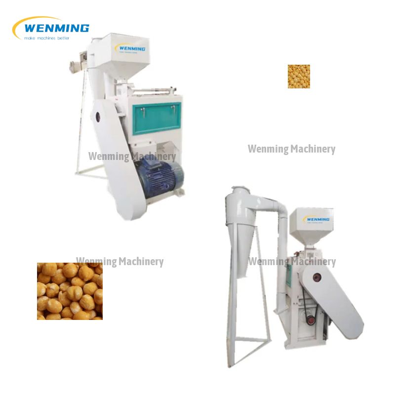  Chickpea Shelling And Separation Machine