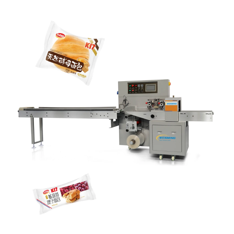 Factory Direct Sale Servo Drive Horizontal Pillow Bag Pack Flow Packag ...