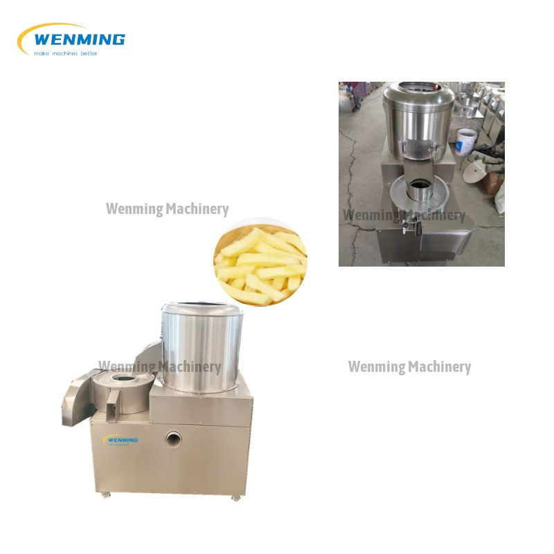 Automatic Potato Peeling And Cutting