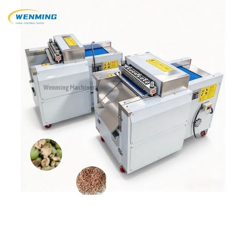 Coconut Husk Chips Cutting Machine