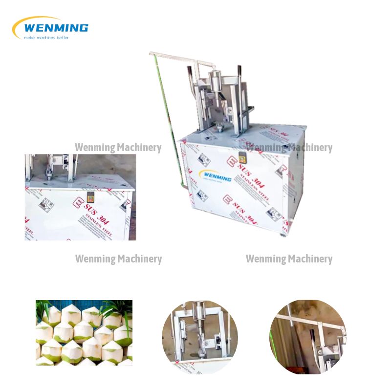 Tender Coconut Peeler Cutting Equipment