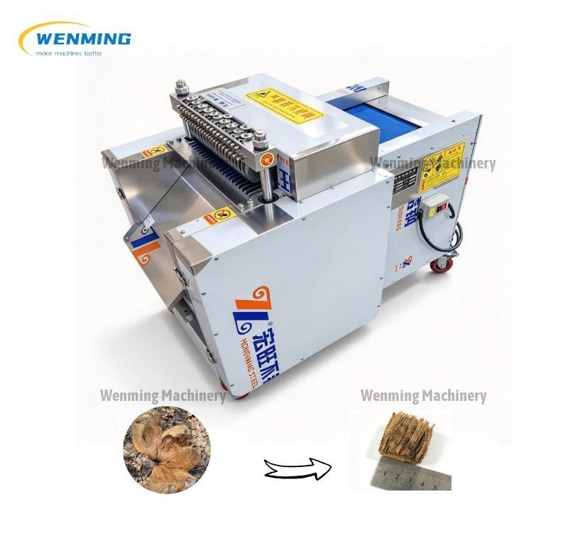 Coconut Husk Slicing Machine