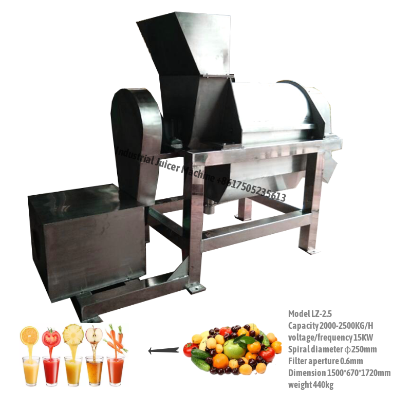 Industrial Juicer Extractor Machine