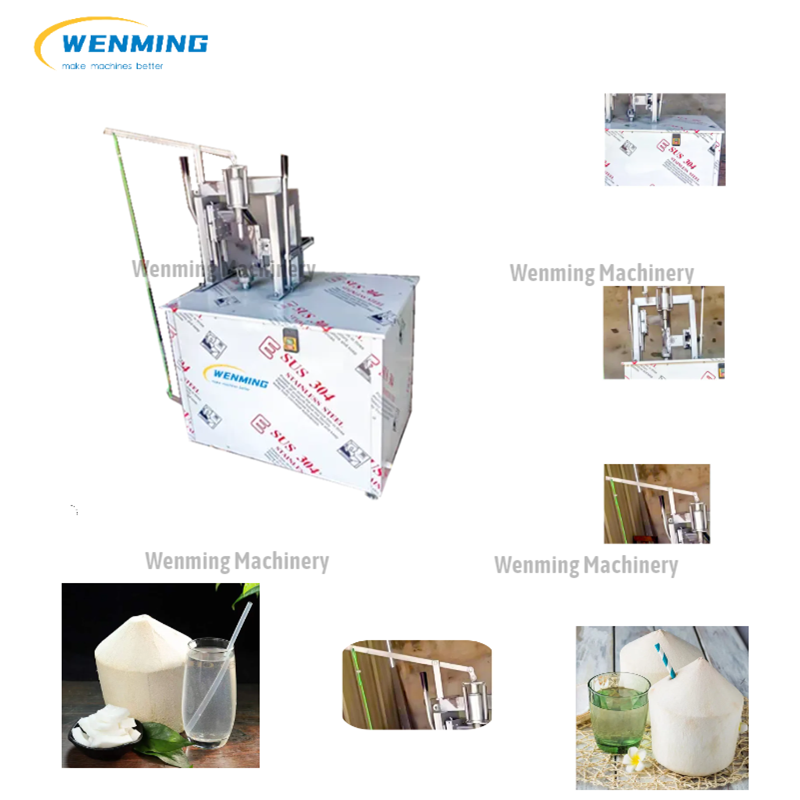 Semi-automatic Rotary Coconut Peeling Equipment