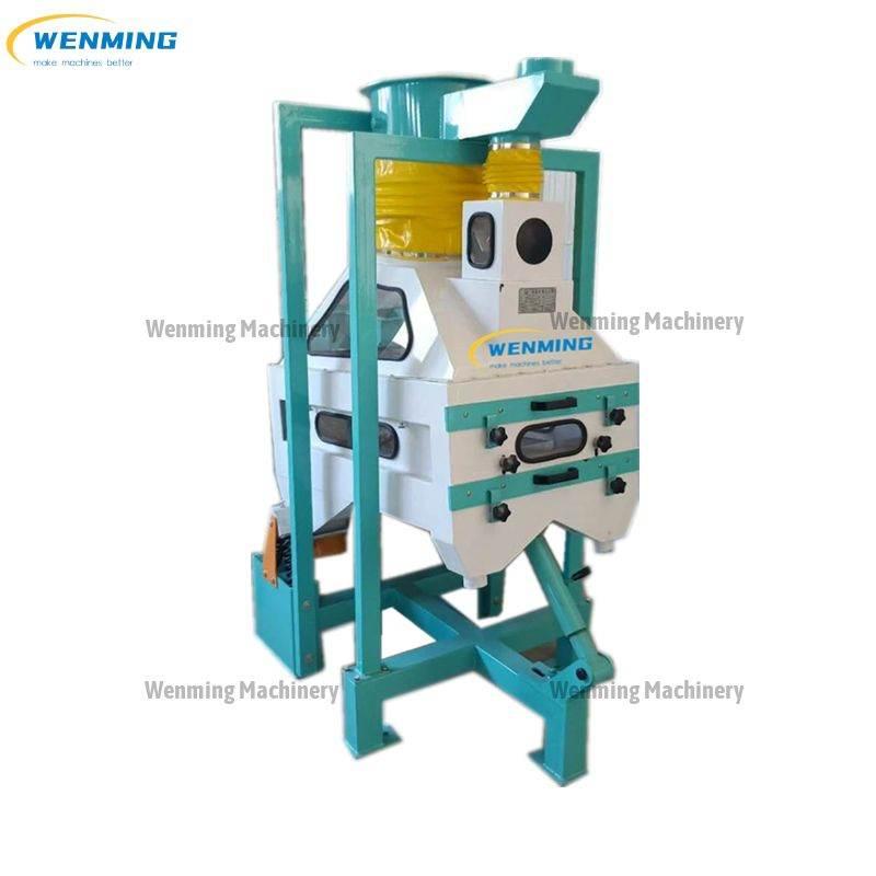 Paddy Wheat Grain Seeds Destoner Machine
