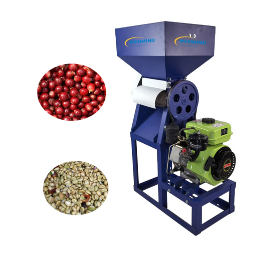 Fresh Coffee Bean Hulling Removing Machine 