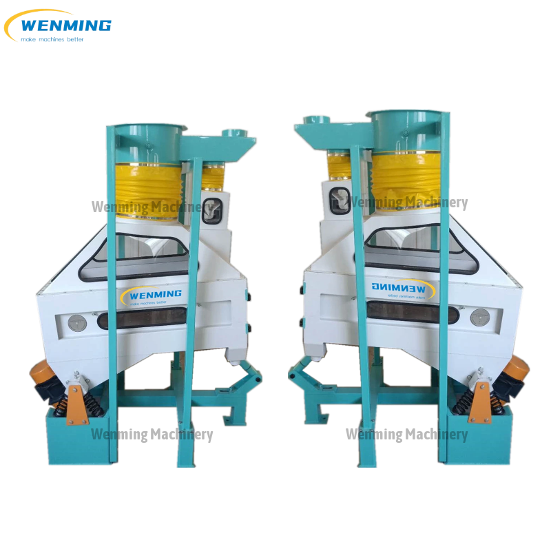 Wheat Maize Seed Cleaner Stone Removing Machine 