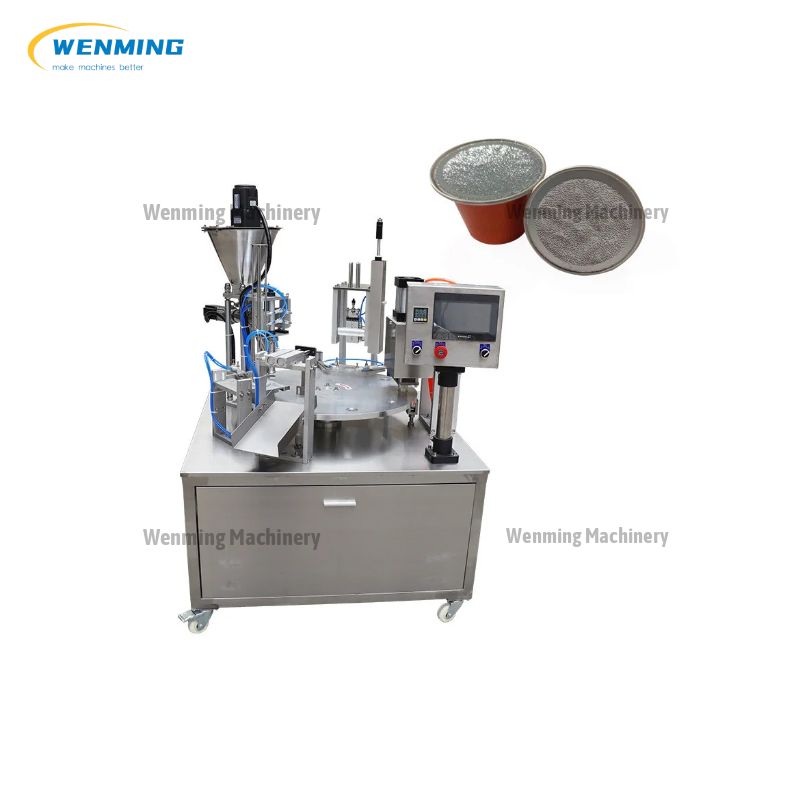 Coffee Capsule Filling And Sealing Machine