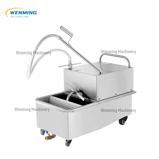 Commercial Fryer With Filtration System
