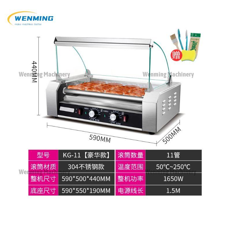 Commercial Hot Dog Roller Grill