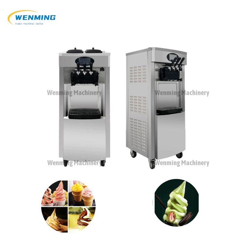 Vertical Ice Cream Machine