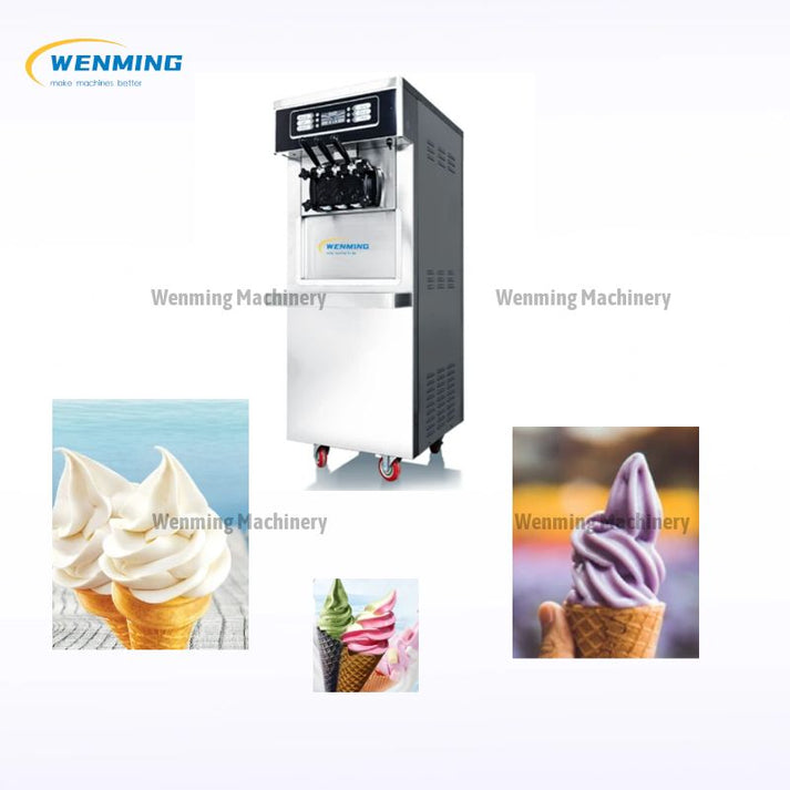 Powerful Commercial Countertop Soft Serve Ice Cream Machine WM machinery
