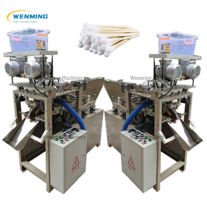 Swab Machine High Efficiency Commercial Cotton Bud Production Line Cotton Swab Mach ...