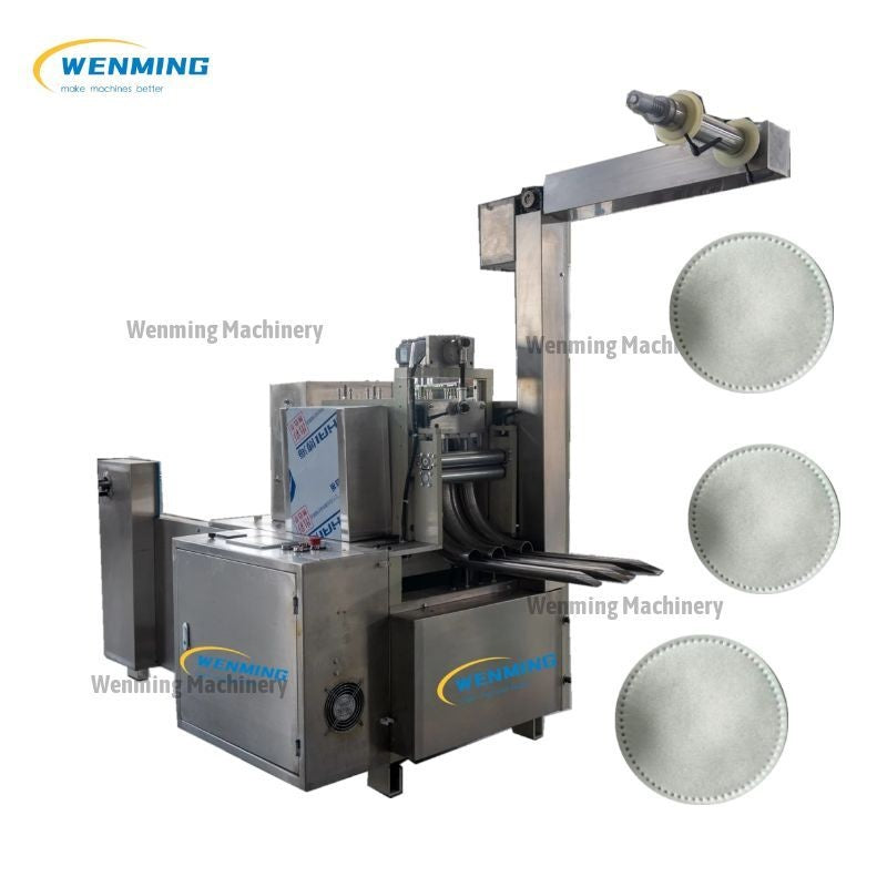 Oval Cosmetic Cotton Pads Making Machine