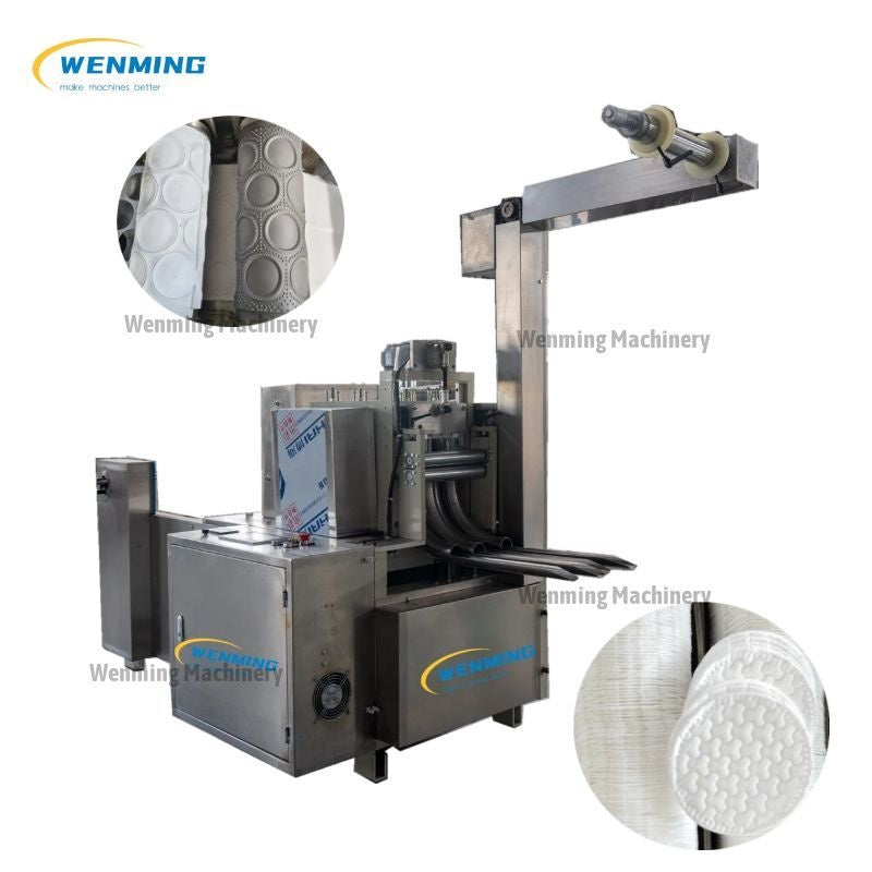 Oval Cosmetic Cotton Pads Making Machine