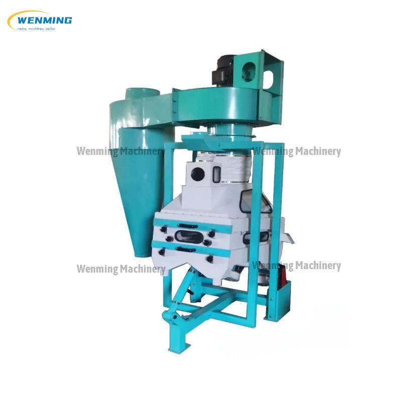 Made In China Paddy Wheat Grain Seeds Destoner Machine Green