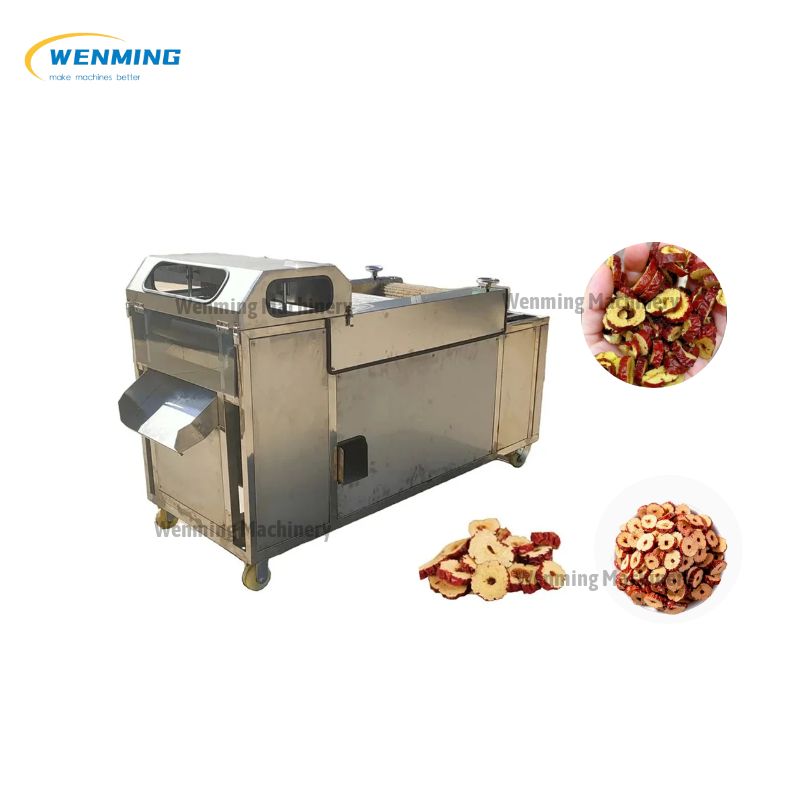 Dry Dates Ring Slicing Machine