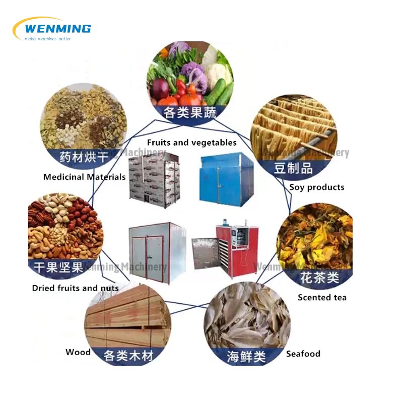 Yam Slice Hot Air Circulation Drying Equipment