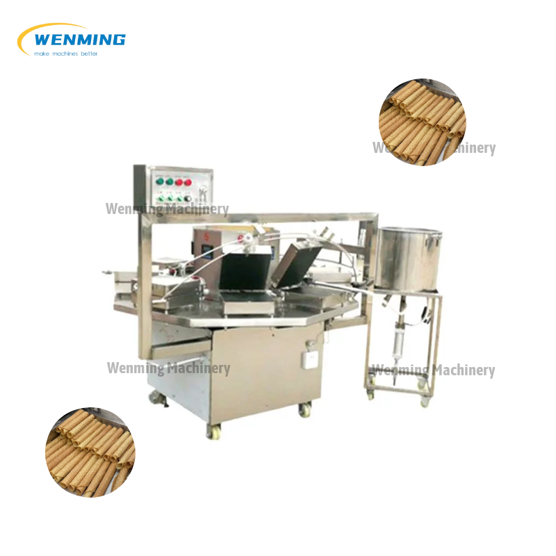 Hig Efficiency Full Automatic Egg Cookie Roll Machine with good price ...