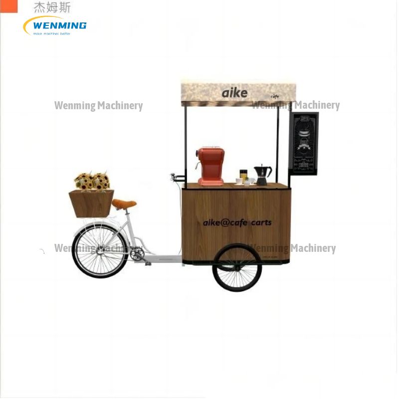 Mobile Hot Dog Vending Cart