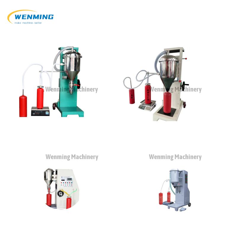 Dry Powder Fire Extinguisher Filling Machine