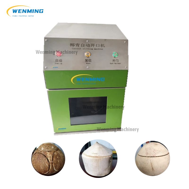 coconut shell opening machine