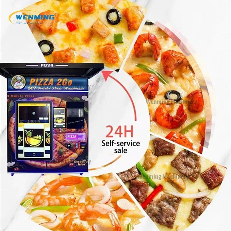 Unmanned Self-Service Pizza Vending Machine