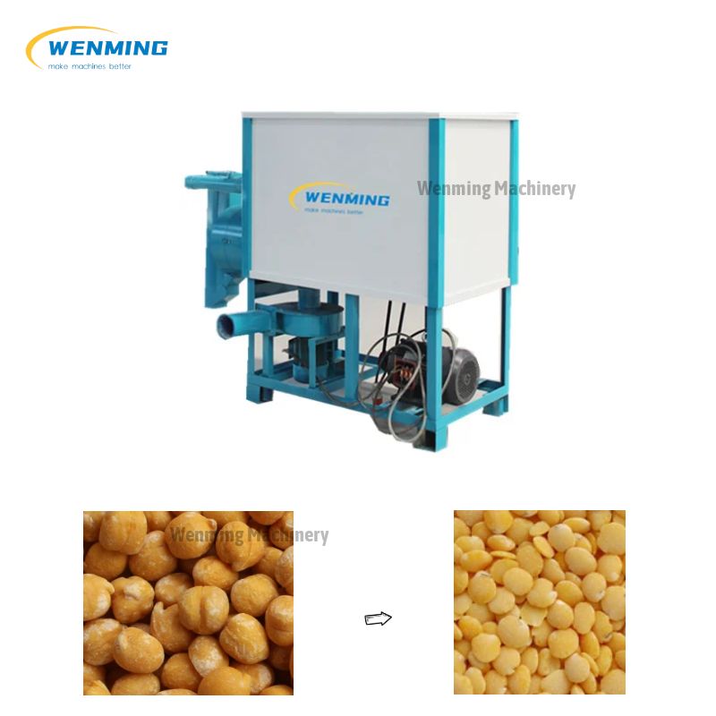 Chickpea Peeling And Splitting Machine