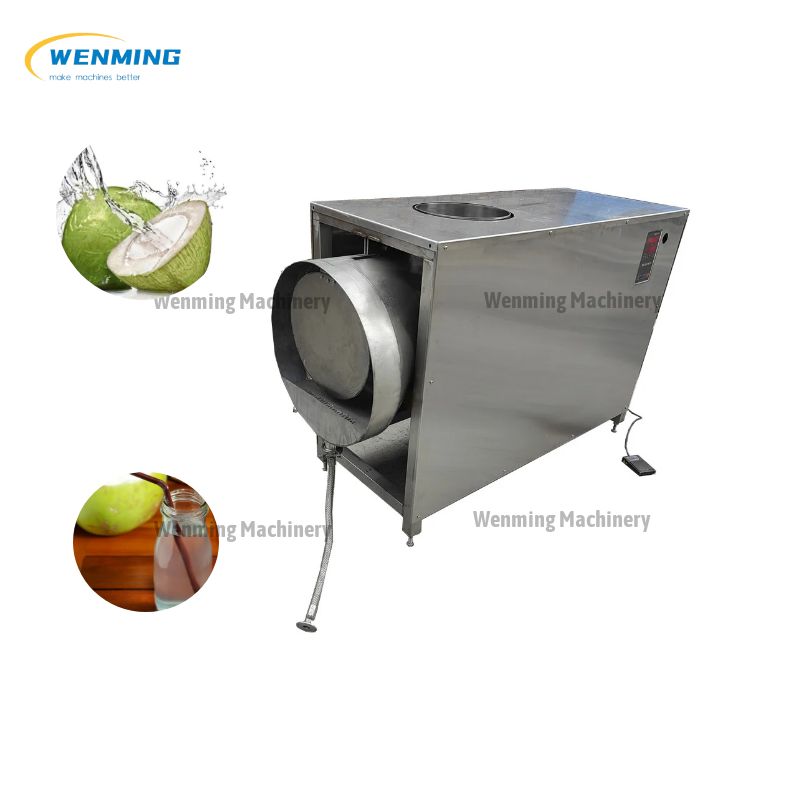 Stainless Steel Coconut Broken Machine Green Coconut Cutter Machine ...