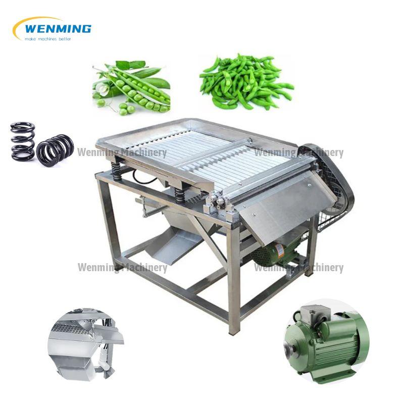 Pea Pod Shelling Machine