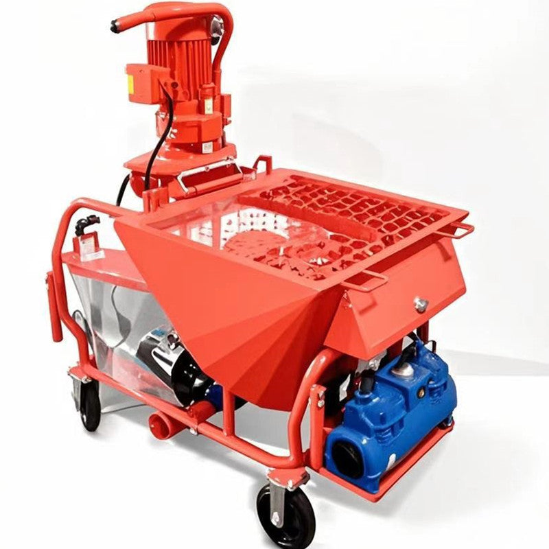 Gypsum Riser Sleutter Machine High Quality Cement Mortar Gypsum Brushing Plastering machine with goo ...