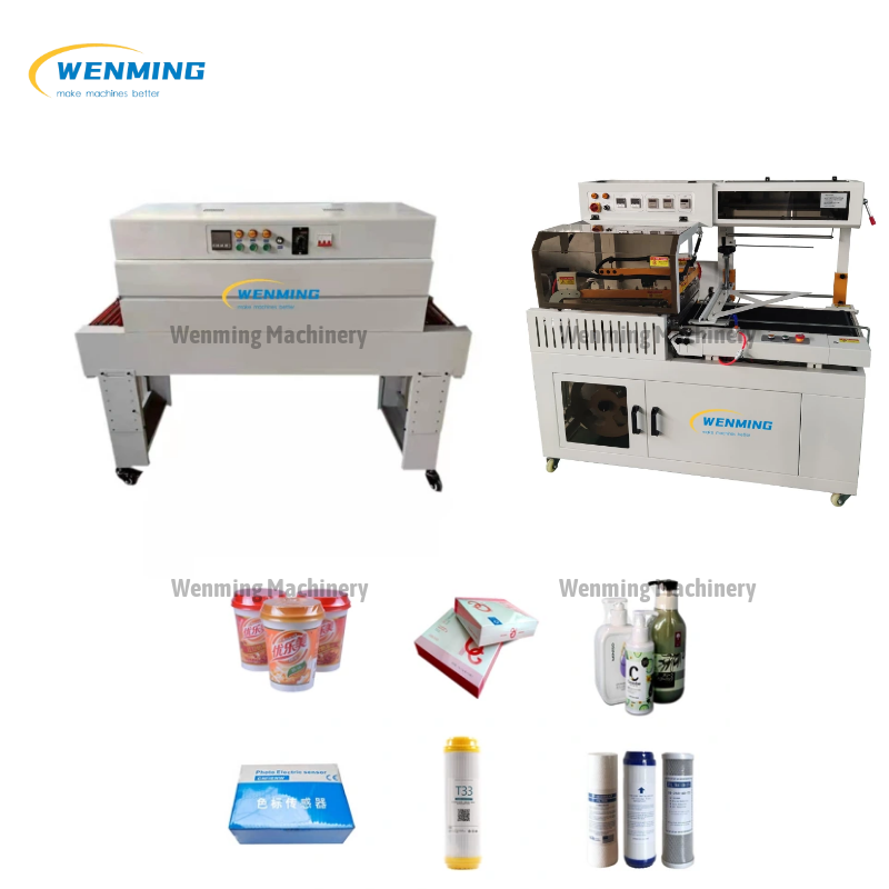 Tray Vegetables and Fruits Shrink Wrapping Machine