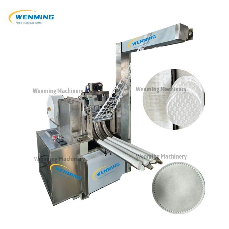Oval Cosmetic Cotton Pads Making Machine