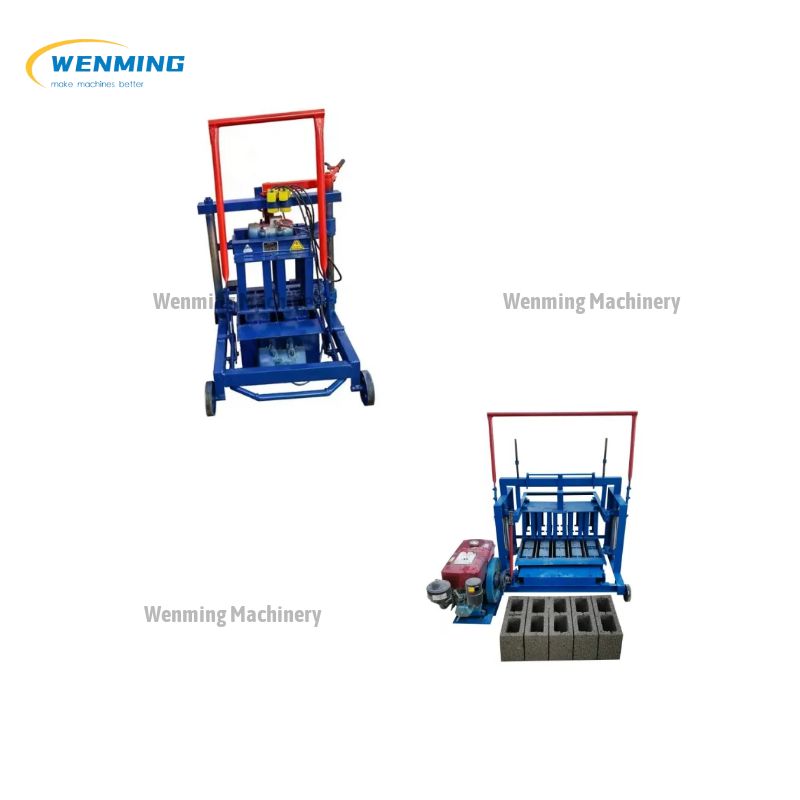 Non Burning Block Forming Machine