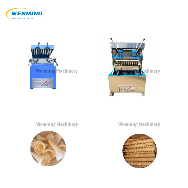 Ice Cream Waffle Cone Making Machine