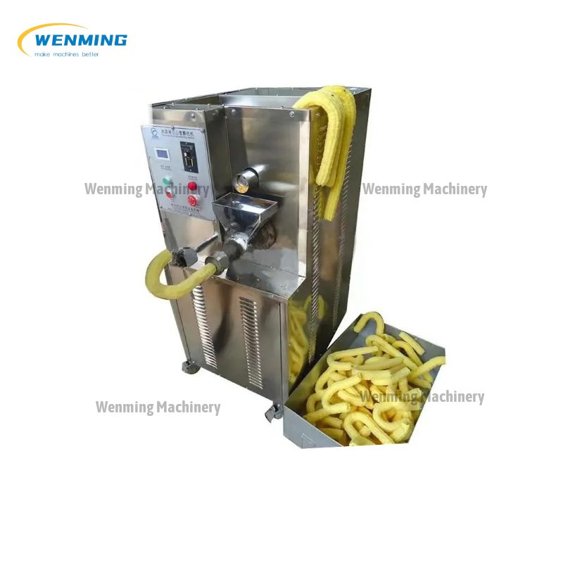 Hollow Tube Corn Puff Snack Extruder