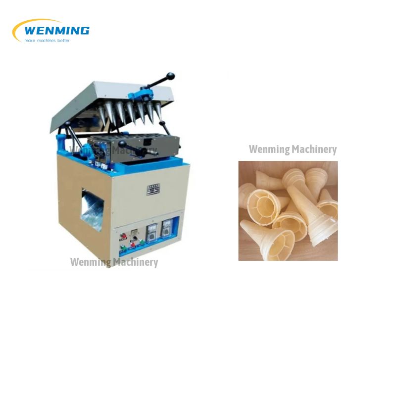 Business Donut Ice Cream Cone Machine