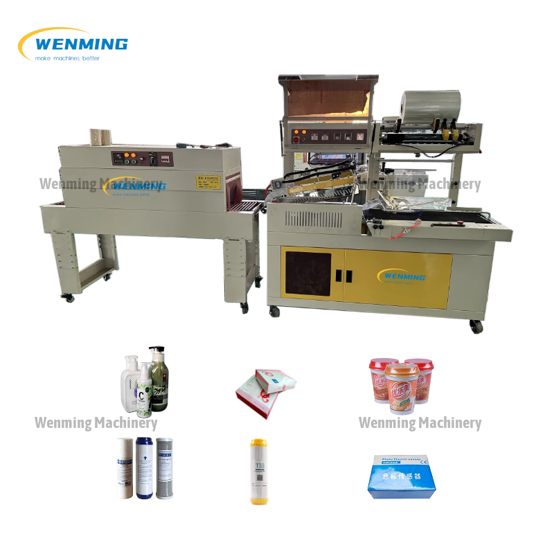 Tray Vegetables and Fruits Shrink Wrapping Machine