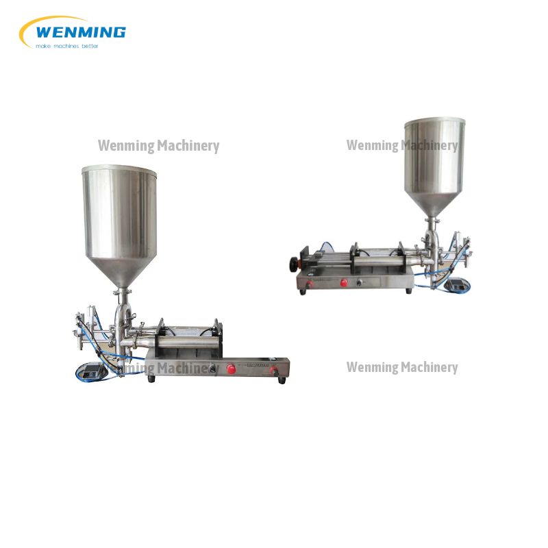 Pneumatic Paste Juice Filling Machine