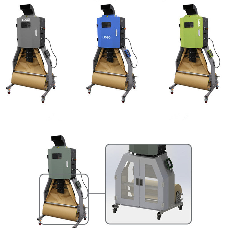 Protective Making Void Fill Kraft Paper Cushion Machine