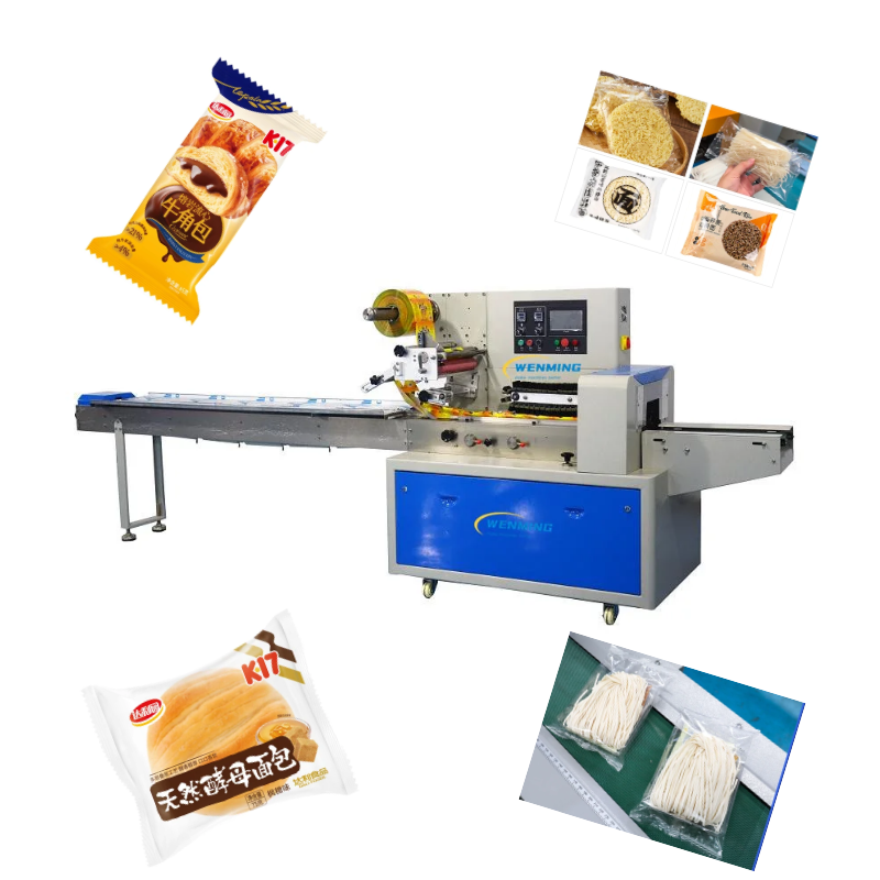 High Quality Wrapper Flow Pack Machine Bread Packaging Machine – WM ...