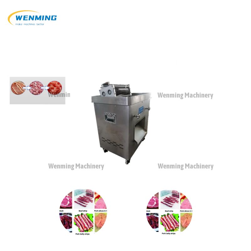 Meat Square Slicer Machine 