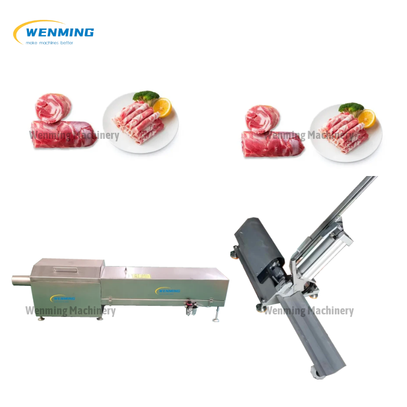  Sausage Meat Block Press Filling Machine