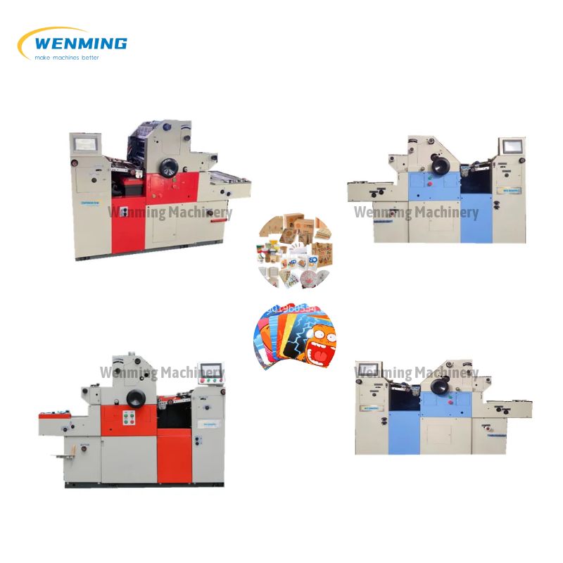 Offset Machine 4 Colour Four Color Offset Printing Machine 4 Color Scr ...