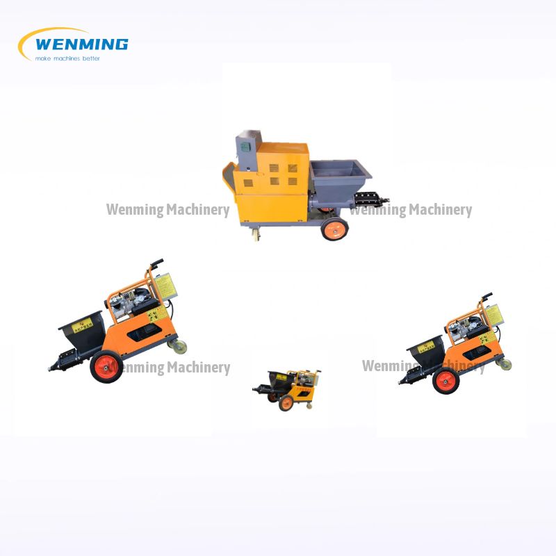 construction plastering machine