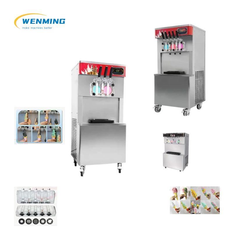 Desktop 5-Color Commercial Ice Cream Machine