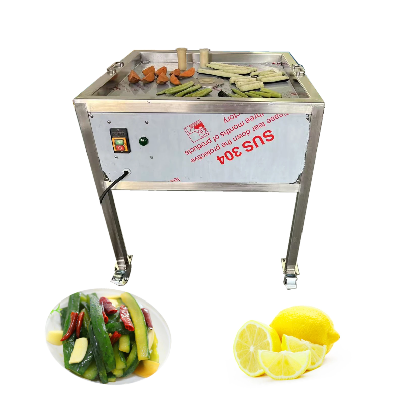 Potato Taro And Lettuce Bar Pushing Cutting Machine