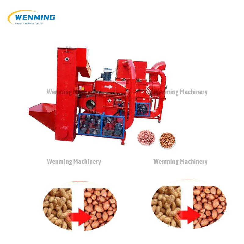 Large capacity Automatic Groundnut Shelling Machine with good price ho ...