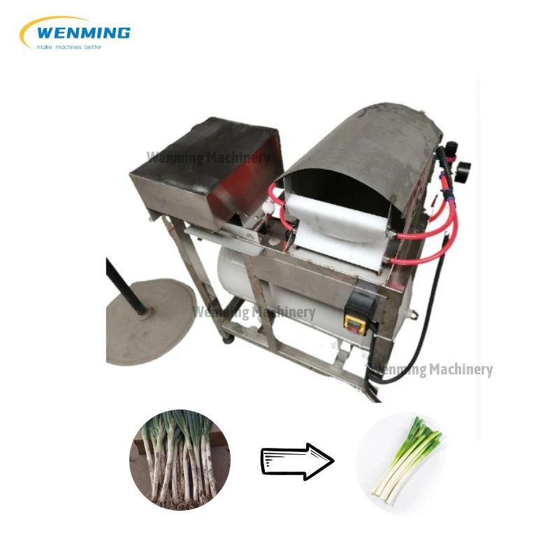 Stainless Steel Spring Onion Peeling Machine Root Cutter Machine – WM ...