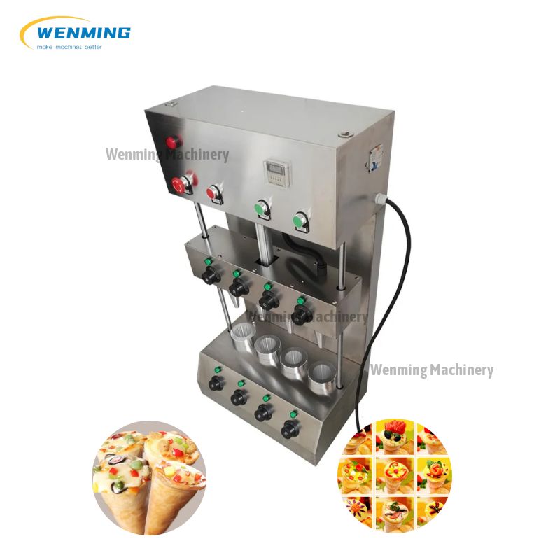 Automatic Pizza Cone Machine Street Food Machine Pizza Cone Maker Stai ...